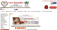 Desktop Screenshot of love-remedies-shop.de